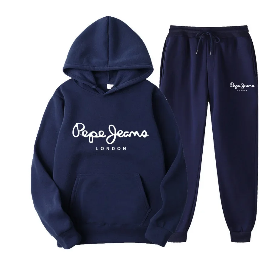 Men Shoes Joggers - Men Women Printed Hoodie Tracksuit Two