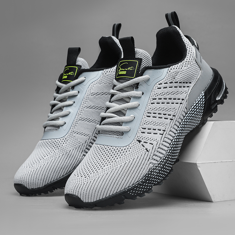 Men Shoes Offer - Men's Running Shoes, Mesh Breathable Design,