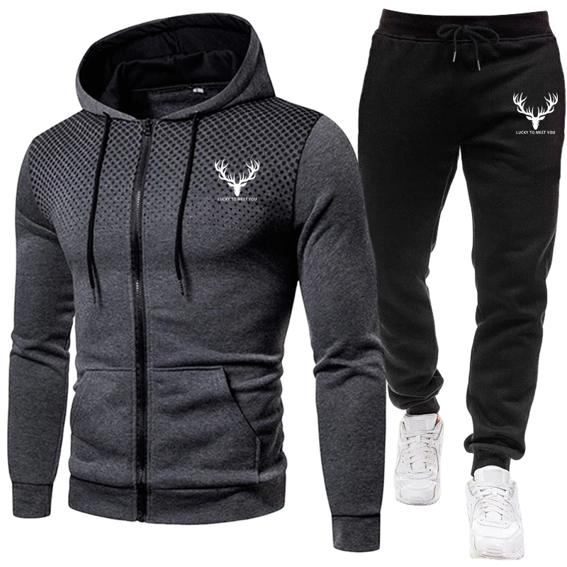 Men Shoes Joggers - 2026 New Arrival Men's Set Zipper