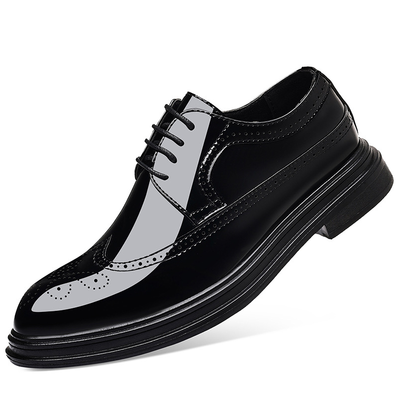 Men's Patent Leather Brogue Dr - đánh giá và giá Men Shoes Formal