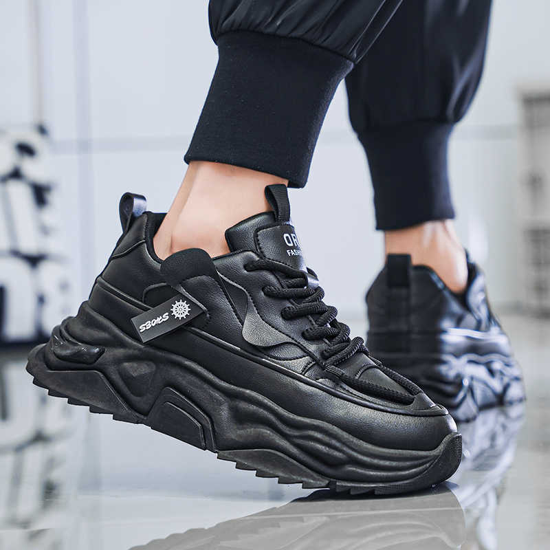 Black Platforme Tennis Man Spo - đánh giá và giá Men'S Shoes With Platform