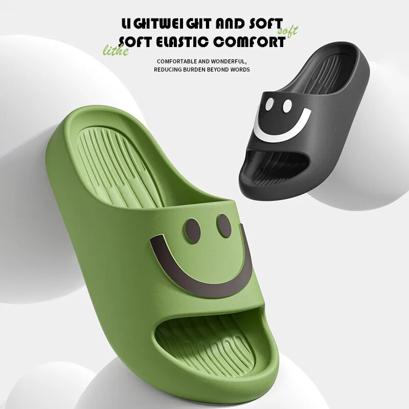 Smiley Face Cloud Slippers Wom - đánh giá và giá Men'S Shoes With Platform