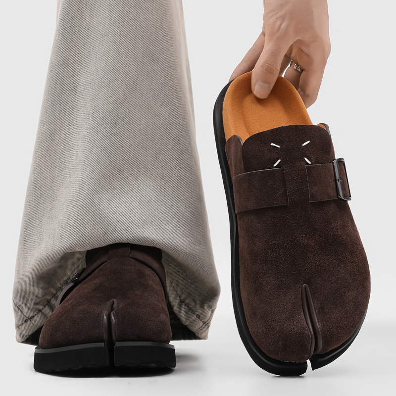 New Trendy Men Split-toe Mule  - đánh giá và giá Men'S Shoes With Toes