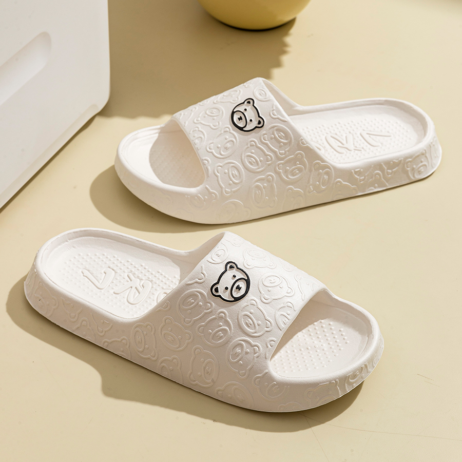 Printting Cute Bear Women Slip - đánh giá và giá Men'S Shoes With Platform