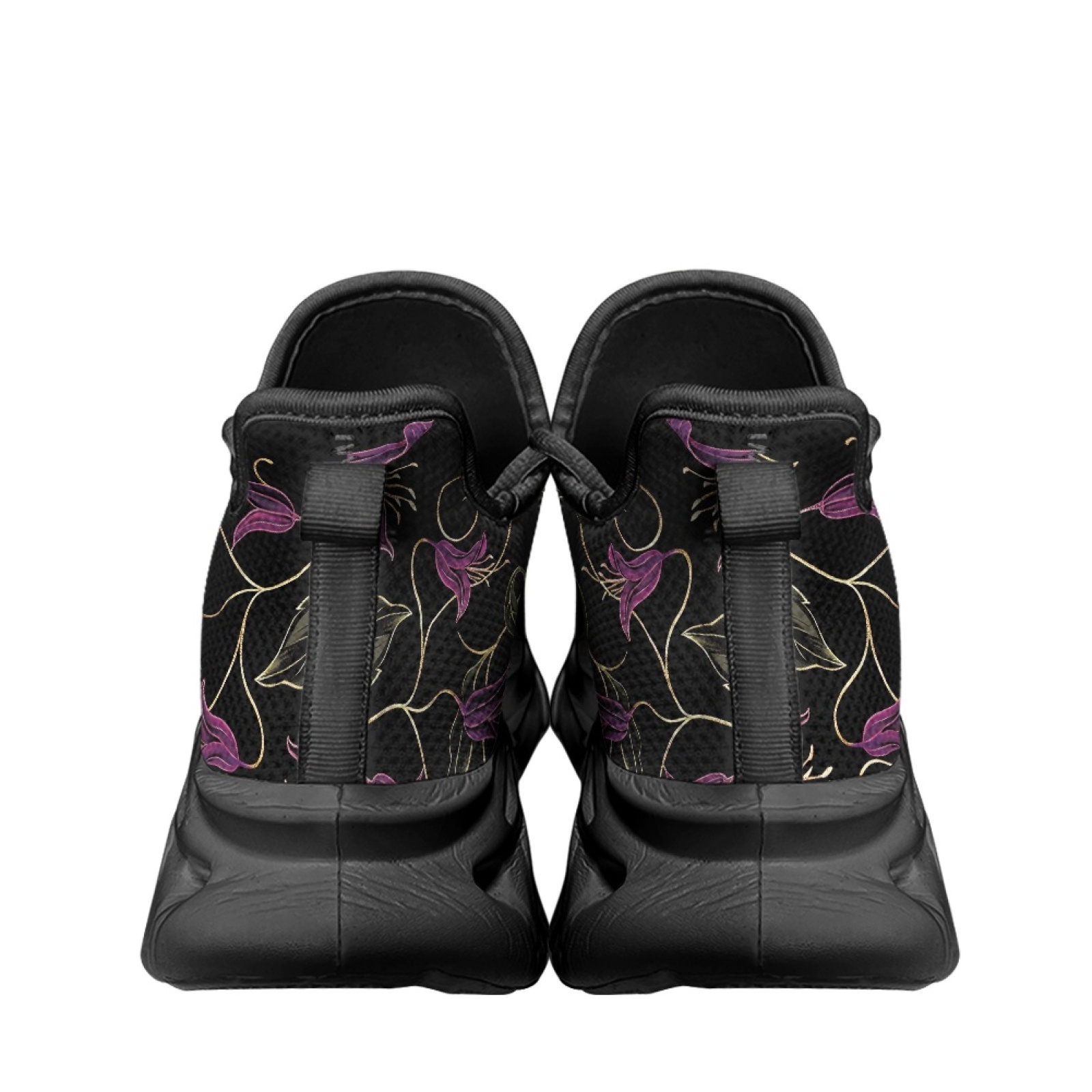 PENSTROLL Purple Floral Vines  - đánh giá và giá Men'S Shoes For Gym