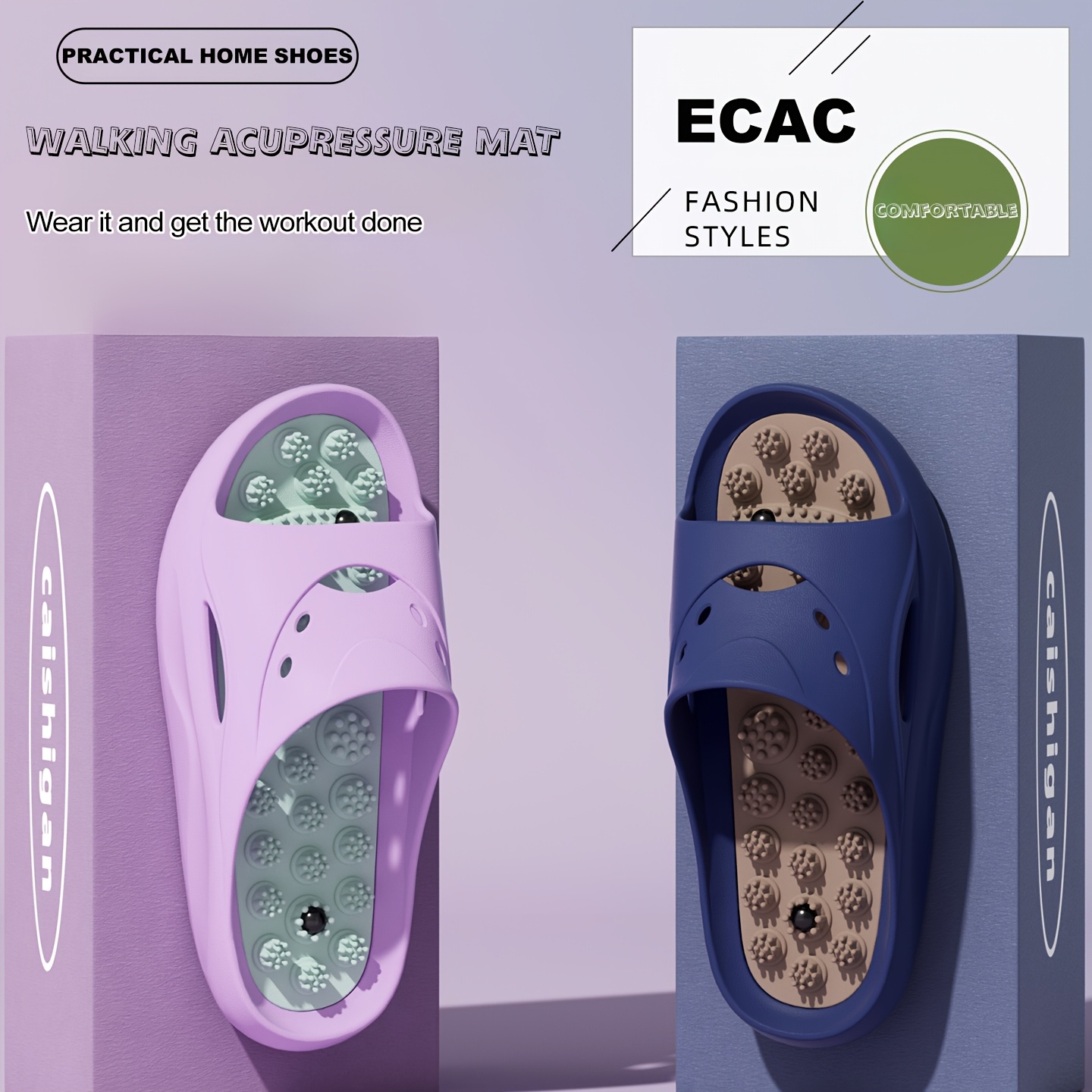 Women Men EVA Massage Slippers - đánh giá và giá Men'S Shoes With Platform