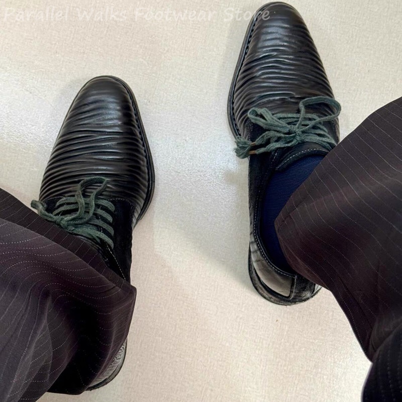 Mens Pleated Leather Derby Sho - đánh giá và giá Men'S Shoes Smart