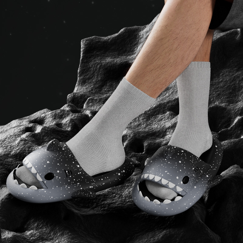 Cute Cartoon Shark Slippers Fo - đánh giá và giá Men'S Shoes With Platform