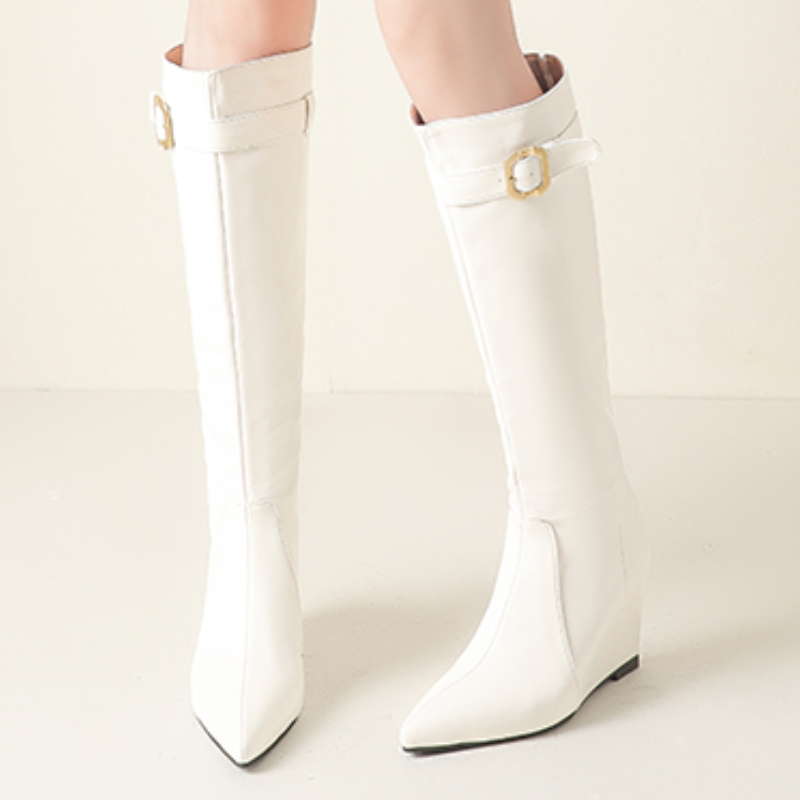 Wedges Knee High Boots Women F - đánh giá và giá Men'S Shoes With Toes