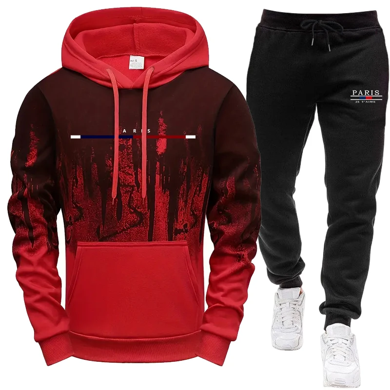 Men's Set/Hoodie/Pants Autumn  - đánh giá và giá Men Shoes Joggers