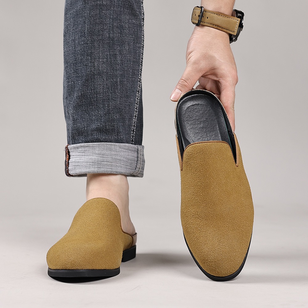 Suede Mules for Man Loafers Fo - đánh giá và giá Men Shoes Formal