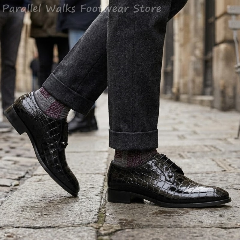 Men Patent Leather Oxford Shoe - đánh giá và giá Men Shoes Formal