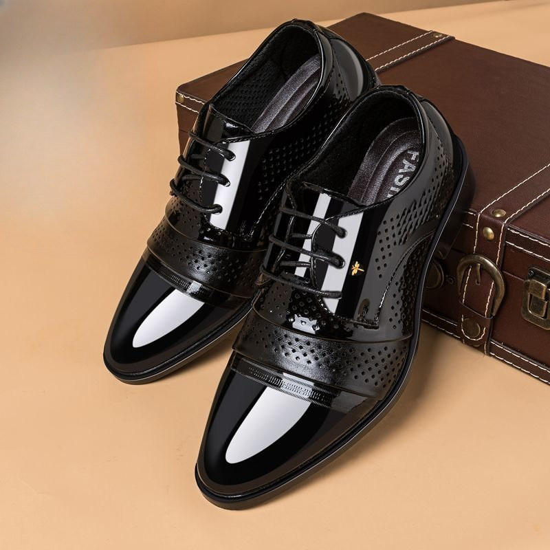 Mens Round Toe Youth Leather B - đánh giá và giá Men Shoes Formal