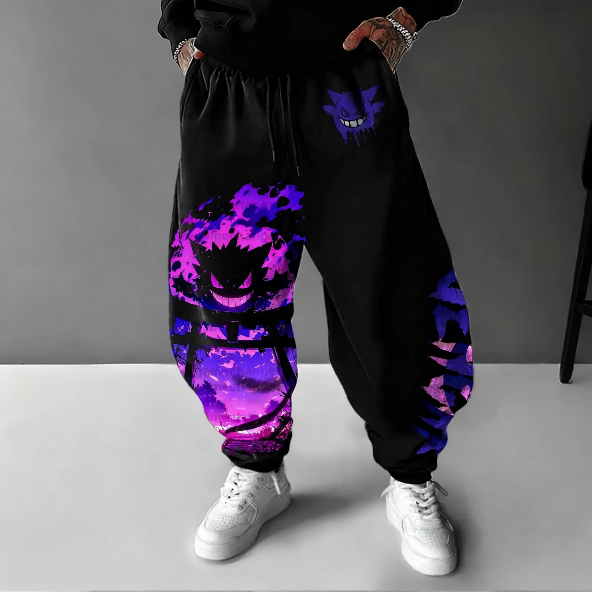 Y2K 2026 Pokemon Gengar Cotton - đánh giá và giá Men Shoes Joggers