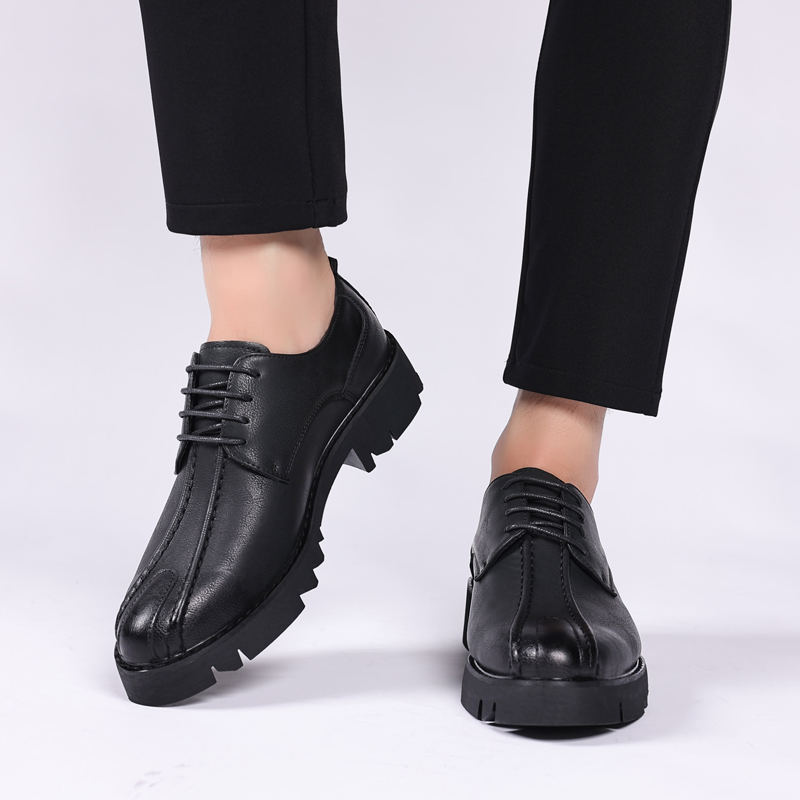 10cm height increasing cowhide - đánh giá và giá Men Shoes Formal