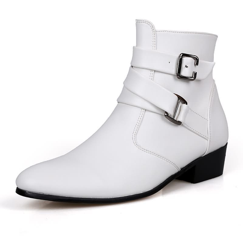 Luxury Men Boots Leather Chels - đánh giá và giá Men Shoes Formal