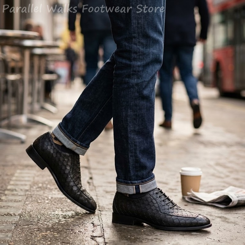 Sartorial Men Oxfords Fish Sca - đánh giá và giá Men Shoes Formal