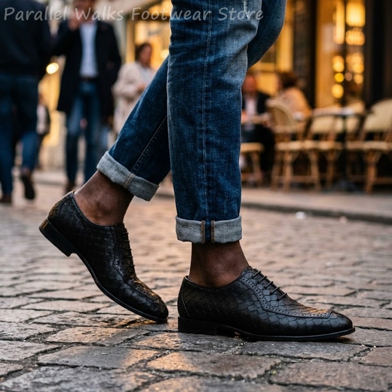 Sartorial Men Oxfords Fish Sca - đánh giá và giá Men Shoes Formal