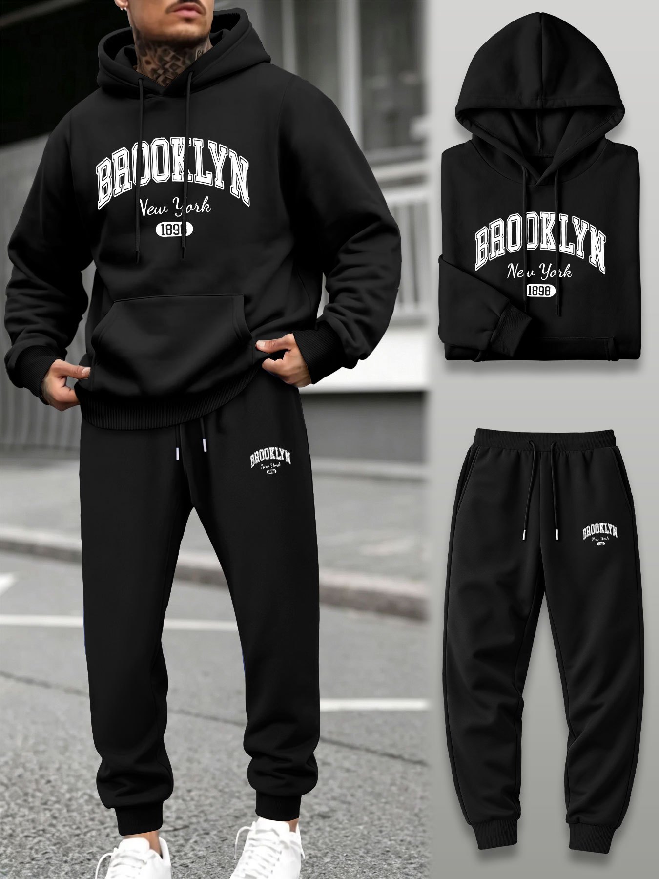 Men 2 Piece Tracksuit Hoodie J - đánh giá và giá Men Shoes Joggers