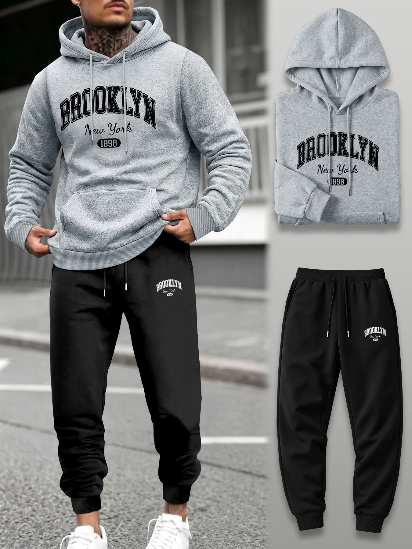 Men 2 Piece Tracksuit Hoodie J - đánh giá và giá Men Shoes Joggers