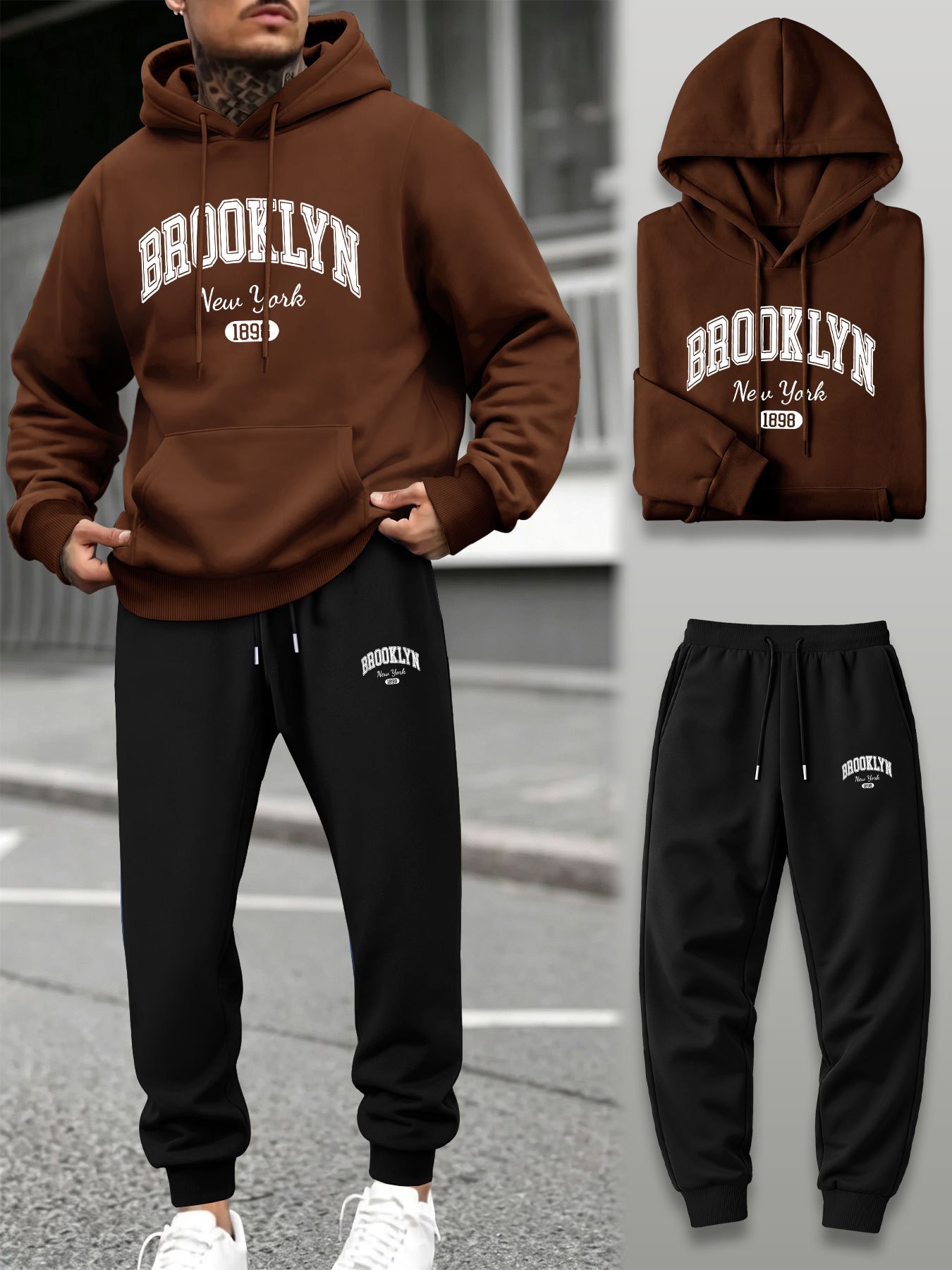 Men 2 Piece Tracksuit Hoodie J - đánh giá và giá Men Shoes Joggers