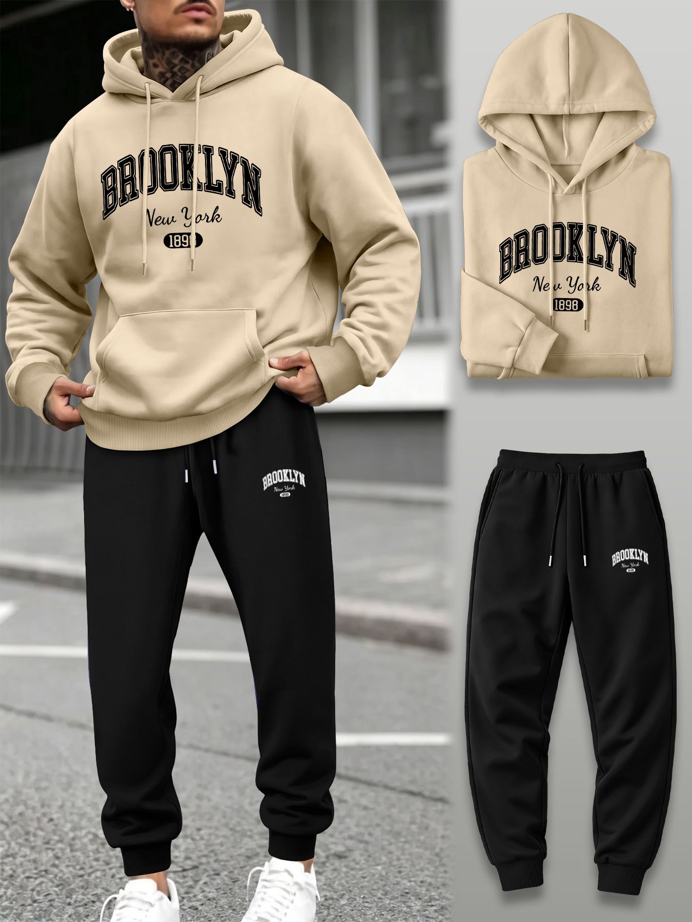Men 2 Piece Tracksuit Hoodie J - đánh giá và giá Men Shoes Joggers