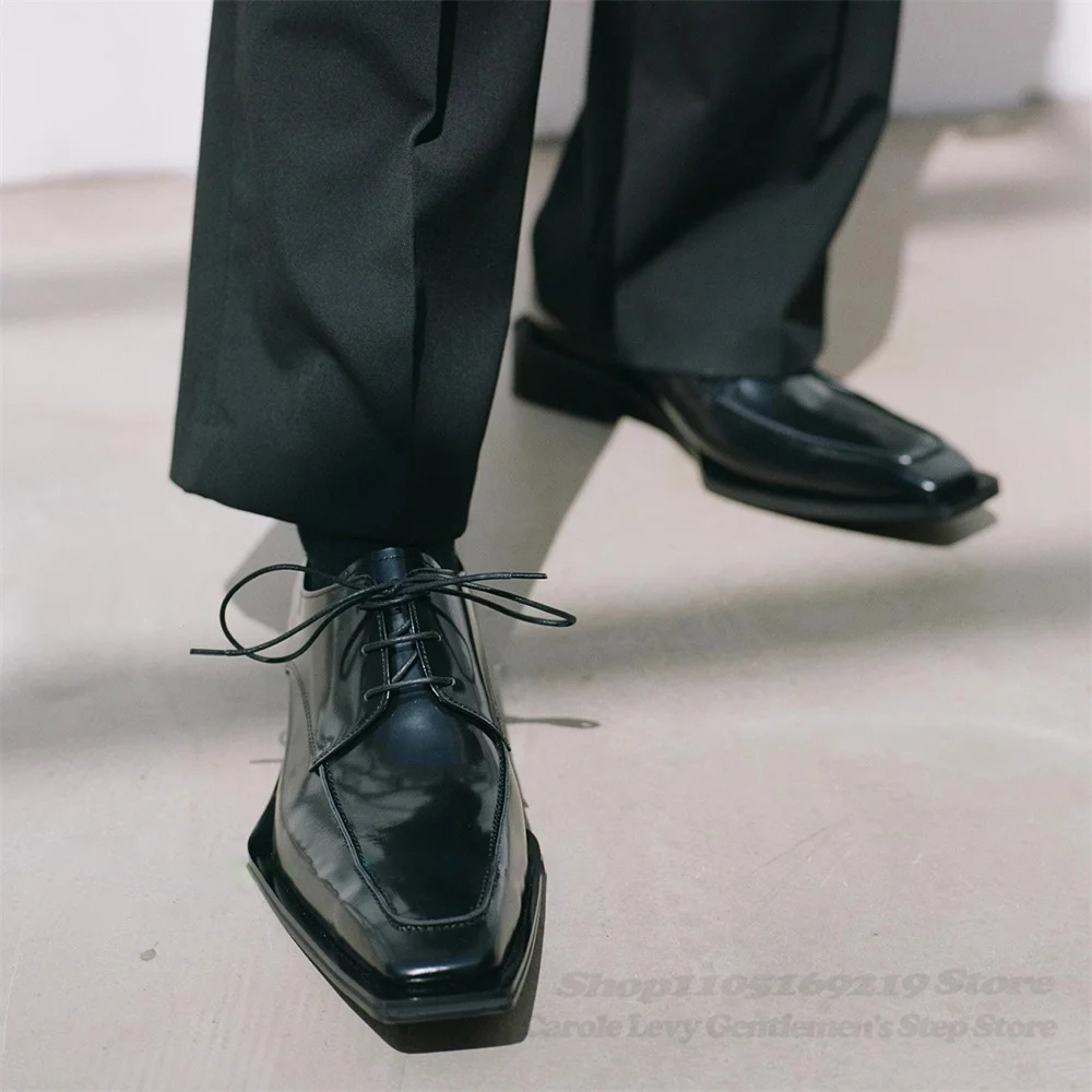 Black Patent Leather Men 4Cm H - đánh giá và giá Men Shoes Formal