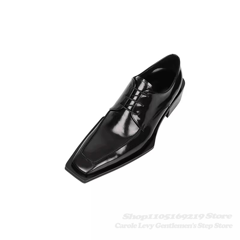 Black Patent Leather Men 4Cm H - đánh giá và giá Men Shoes Formal