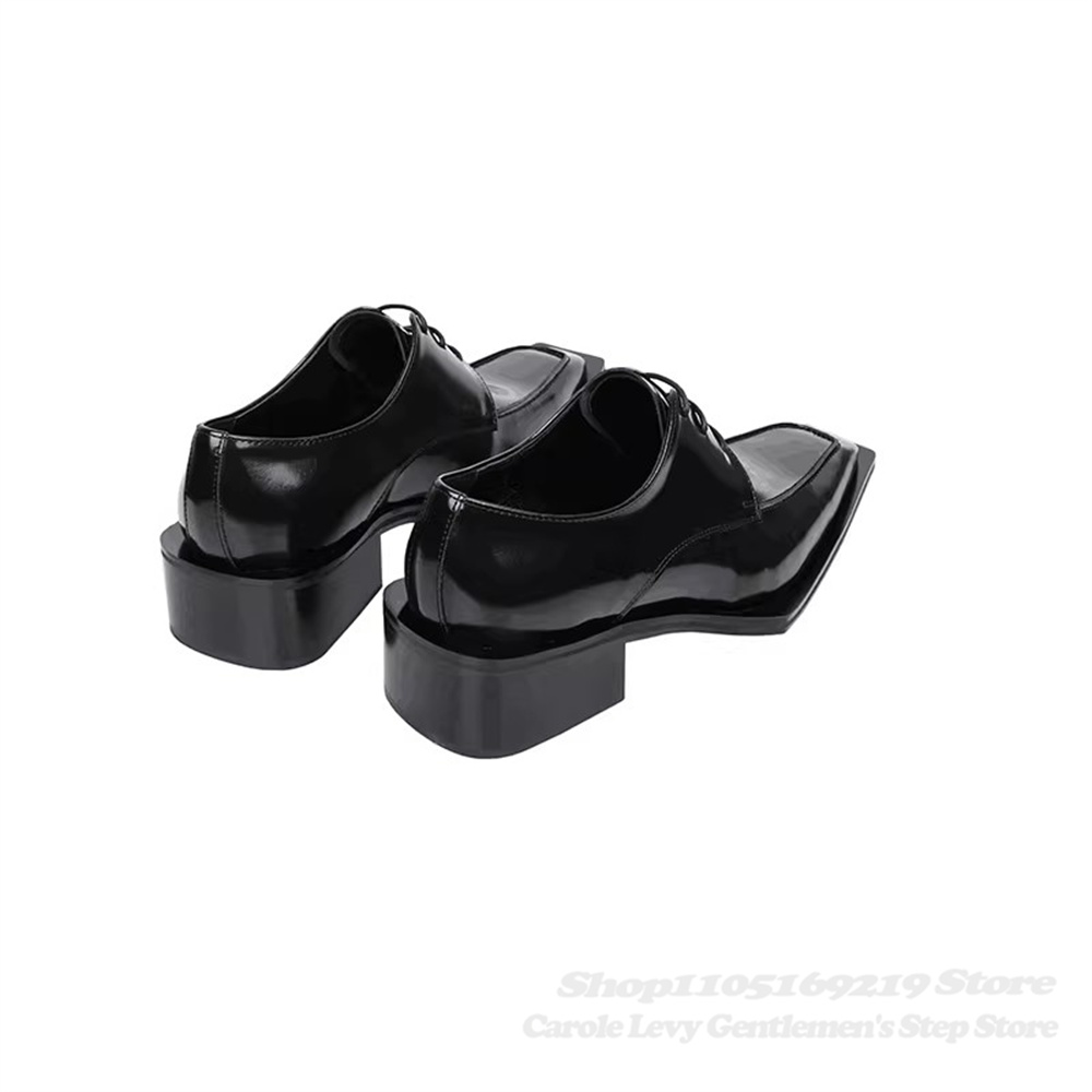 Black Patent Leather Men 4Cm H - đánh giá và giá Men Shoes Formal