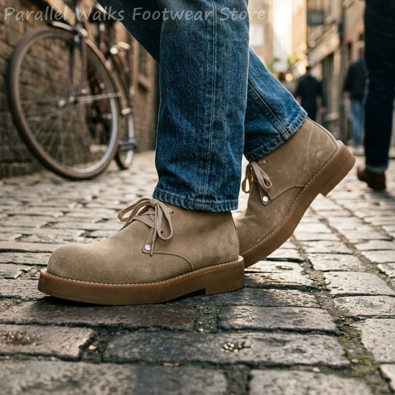 Classic Men's Suede Desert Boo - đánh giá và giá Men'S Shoes Smart