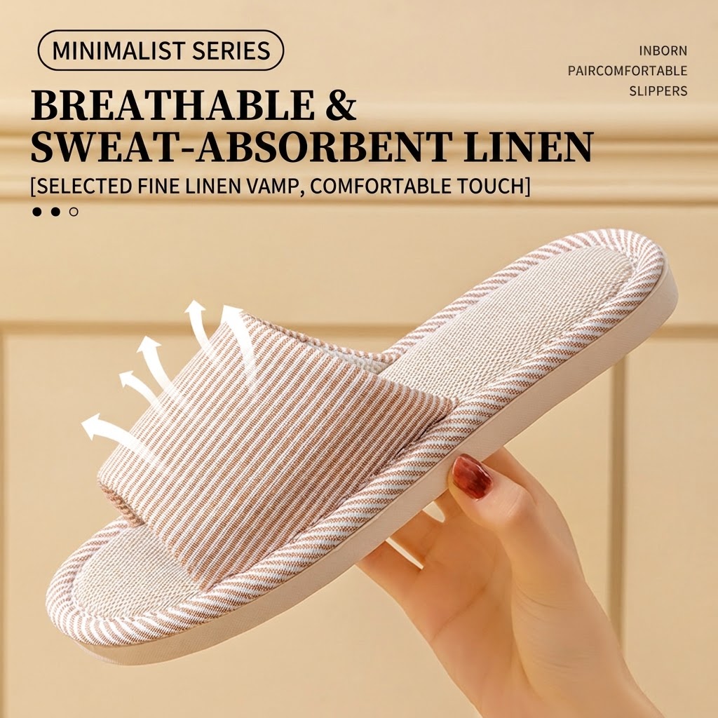 Breathable Flax Linen Slippers - đánh giá và giá Men'S Shoes With Toes