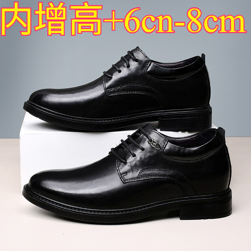 Leather Casual Elevator Shoes  - đánh giá và giá Men Shoes Formal
