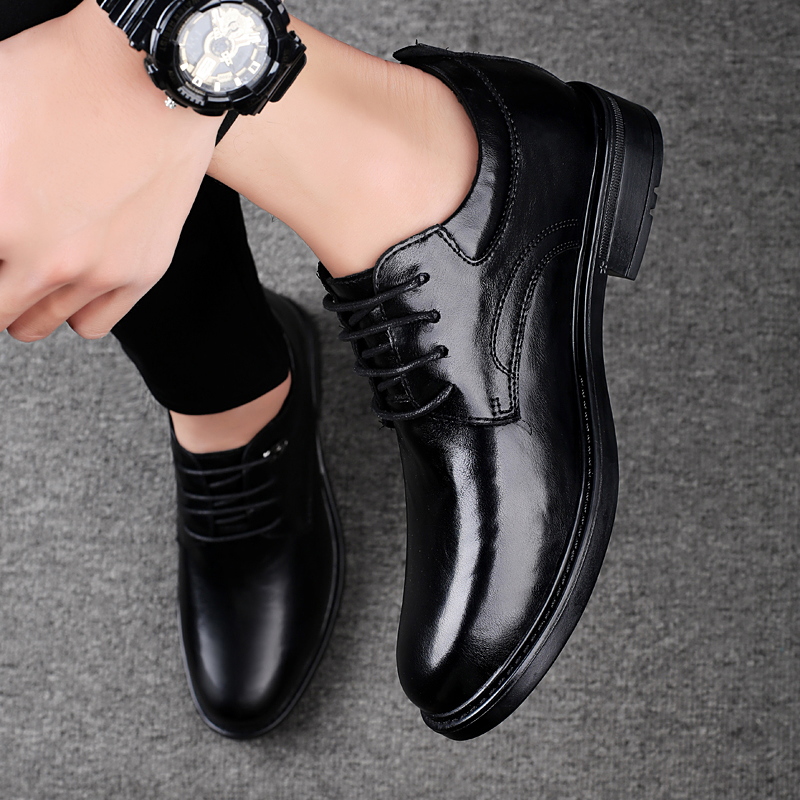 Leather Casual Elevator Shoes  - đánh giá và giá Men Shoes Formal